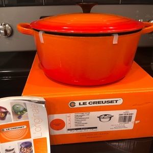 Le Creuset Casserole Dutch Oven 26cm 5 1/2qt-Flame
